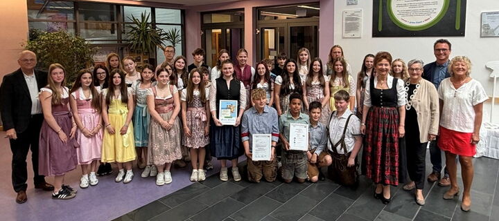 Gruppenbild der Gewinnerklasse