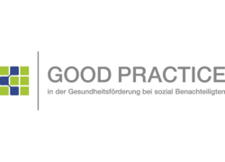 Logo: Good Practice in der Gesundheitsförderung bei sozial Benachteiligten