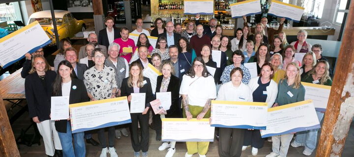 Gruppenbild der Preisträgerinnen und Preisträger des IBK-Preises 2026