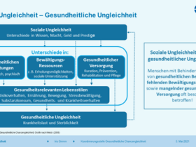 Wirkmodell nach Mielck (2000)
