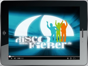 Titelseite des Schülerheftes zur Aktion Disco-Fieber mit Logo